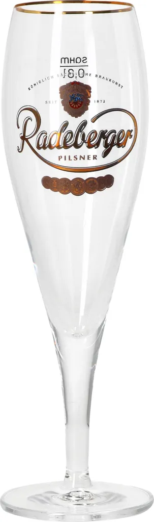 Van Well 6x Radeberger Pilsener Biergläser 0,3L Geeicht Pilstulpe Bierpokal Beer – Bild 3