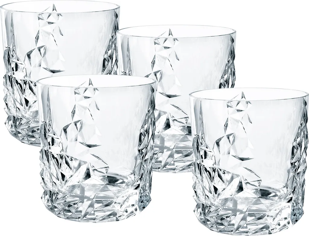 Nachtmann Whiskybecher Sculpture 365ml, Klar (4er Pack) – Bild 9
