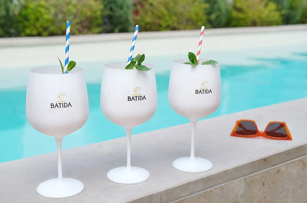 Batida De Coco 6er Set Glas Mangaroca - Weiß Bachelor Weinglas Ballonglas 6 Stück – Bild 2