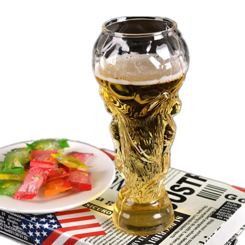 Glas Kelch Becher Weinglas Fußball Becher Bar Glas 450Ml Weingläser Whisky Cup Bier Cup Becher Saft Cup High Borosilicat – Bild 3