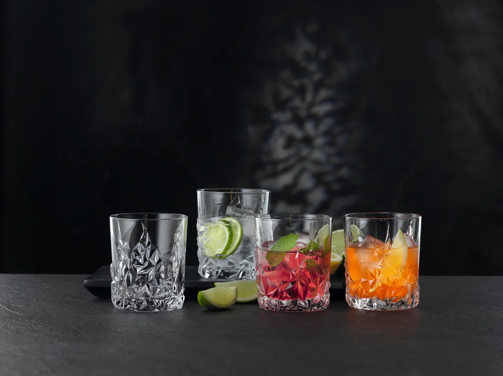 Nachtmann Whiskybecher Sculpture 365ml, Klar (4er Pack) – Bild 7