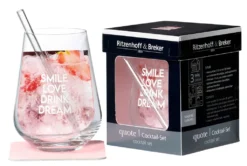 Ritzenhoff & Breker Cocktail-Set "SMILE" 3-teilig