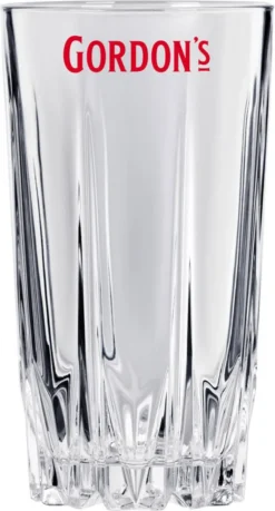 Gordons Gin Bar Glas, Cocktailglas, Longdrinkglas, Gin Glas, Glas, Transparent, 400 Ml