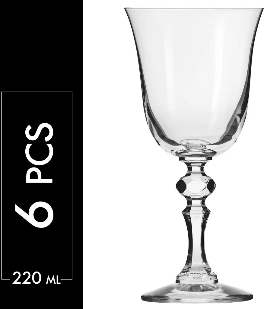 KROSNO Krista Kleine Rotweingläser, 6er-Set, 220 Ml – Bild 16