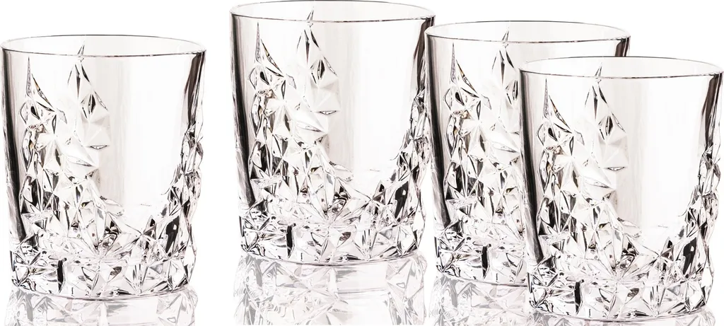 Nachtmann Whiskybecher Sculpture 365ml, Klar (4er Pack) – Bild 13