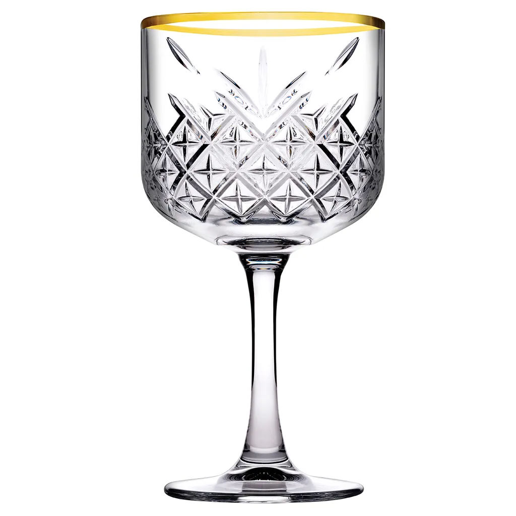 Weingläser Set 4 Tlg. Timeless Gold 500 Ml PASABAHCE – Bild 2