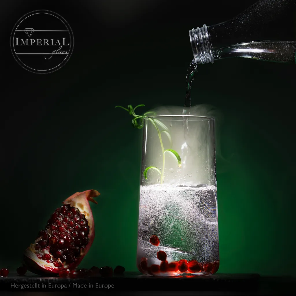 Trinkgläser Aus Glas 490ml (max. 550ml) Set 6 Teilig Wassergläser Groß – Bild 8