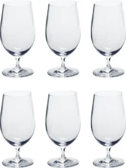 LEONARDO 061451 Ciao+ Biertulpe, Glas, 410ml, H 16cm, Klar (6 Stück)