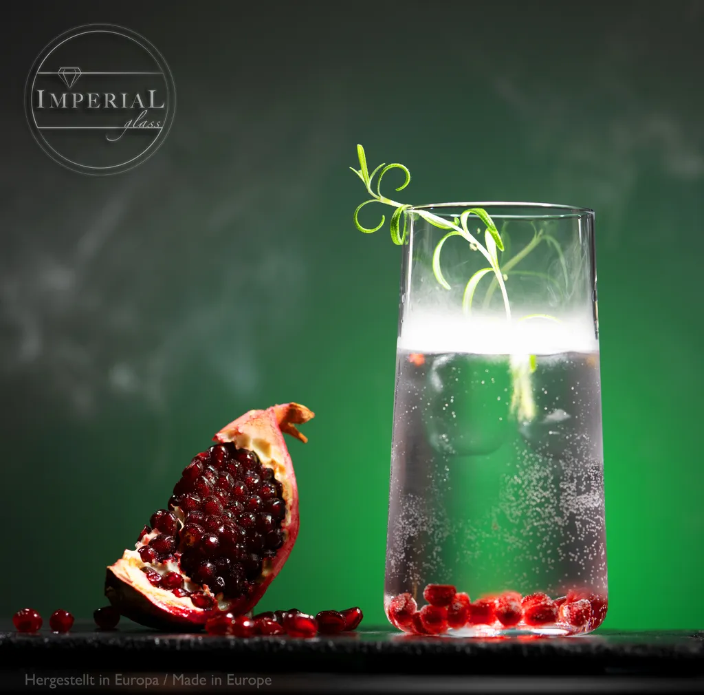 Trinkgläser Aus Glas 490ml (max. 550ml) Set 6 Teilig Wassergläser Groß – Bild 2