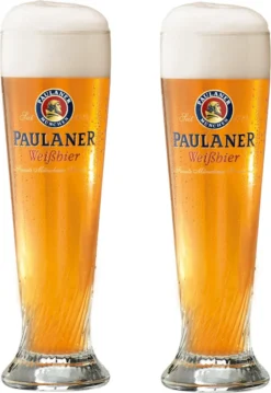 6x Paulaner Weizenbierglas 0,5L