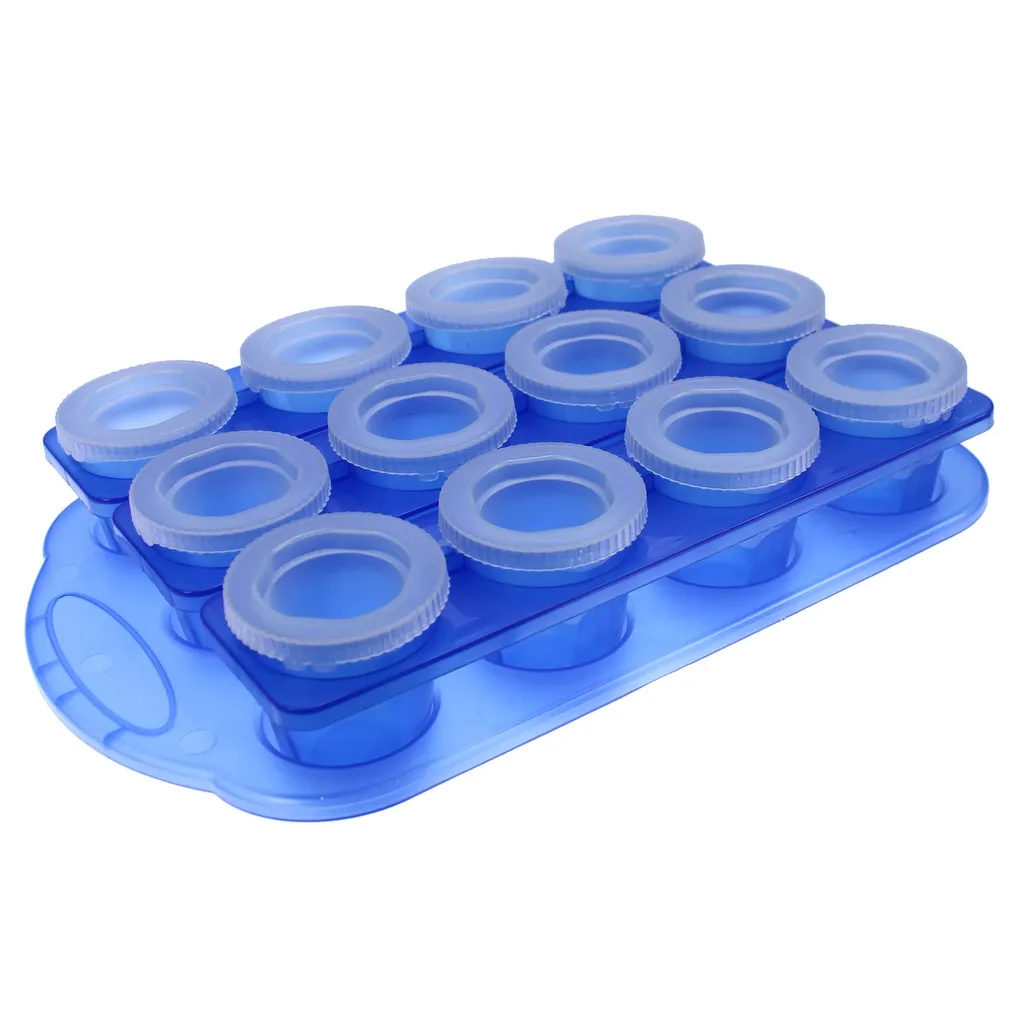 LALIZAS Eis Schnapsgläser 12er Partygläser Likörgläser Shotgläser Trinkgläser Eisgläser