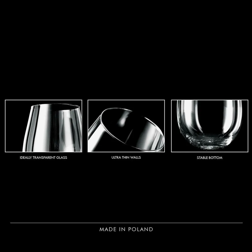 KROSNO Harmony Große Weißweingläser Ohne Stiel, 6er-Set, 500 Ml – Bild 11