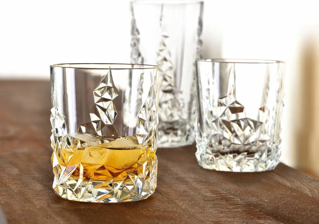 Nachtmann Whiskybecher Sculpture 365ml, Klar (4er Pack) – Bild 5
