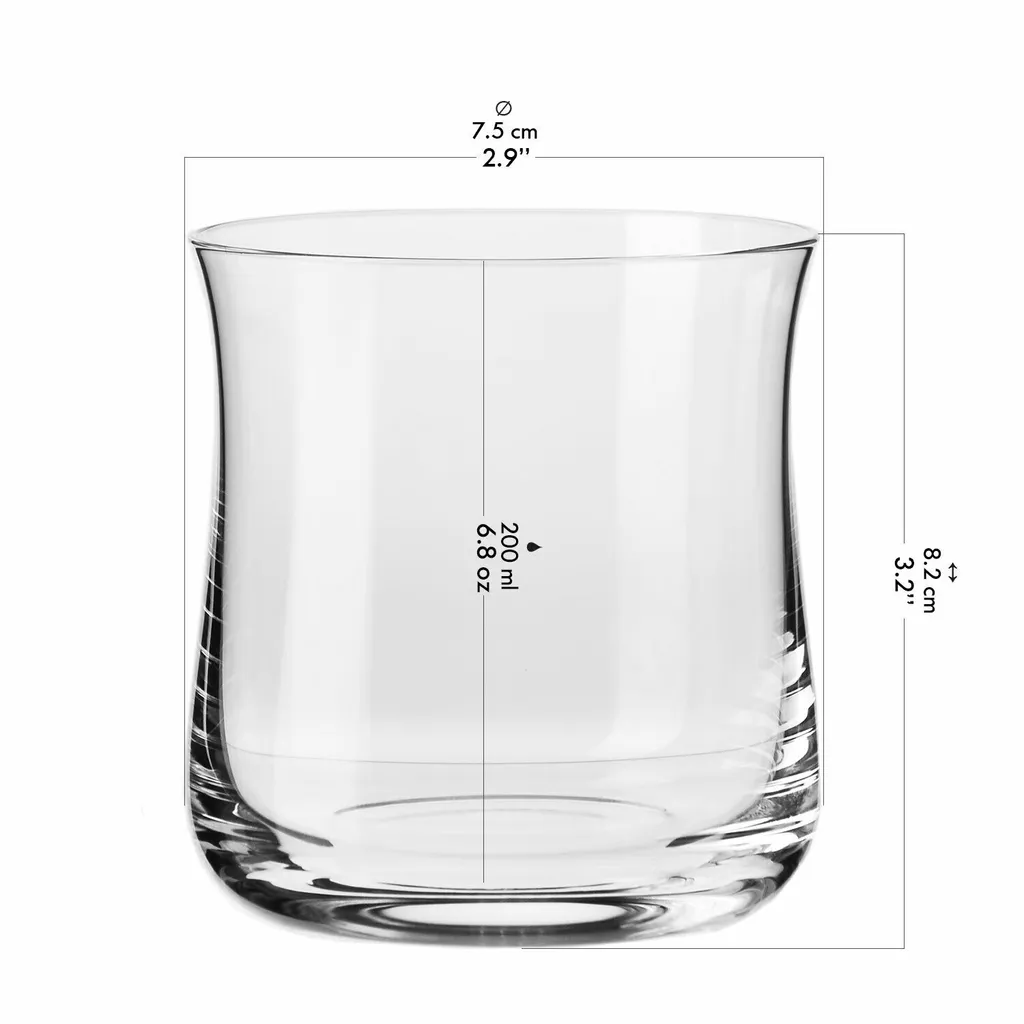 KROSNO Splendour Wassergläser Night-Set, 2er-Set, 600 Und 200 Ml – Bild 18