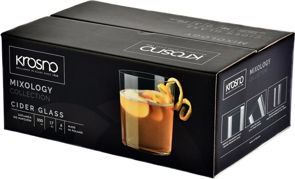 KROSNO Mixology Cidergläser, 6er-Set, 500 Ml – Bild 9