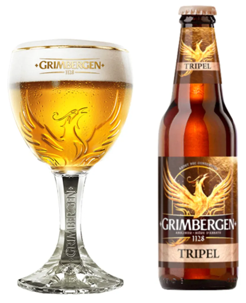 Grimbergen Biergläser 330 Ml - 6 Stück – Bild 3