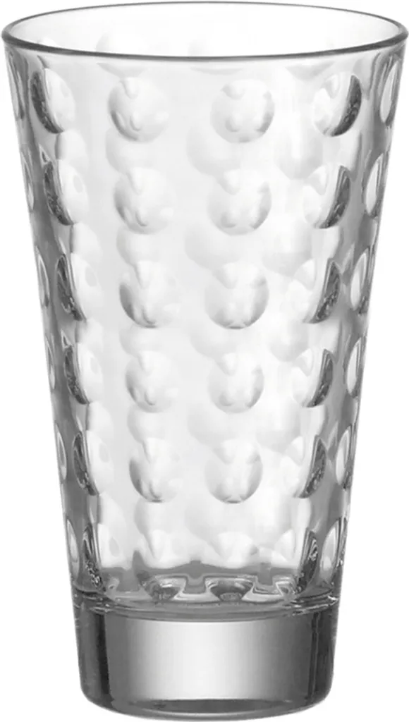 LEONARDO 012684 Optic Longdrinkbecher, Glas, 300 Ml, Ø 8 X 13 Cm, Klar (6 Stück) – Bild 4