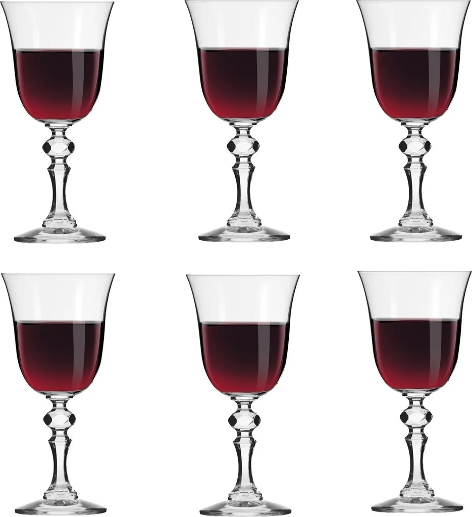KROSNO Krista Kleine Rotweingläser, 6er-Set, 220 Ml – Bild 18