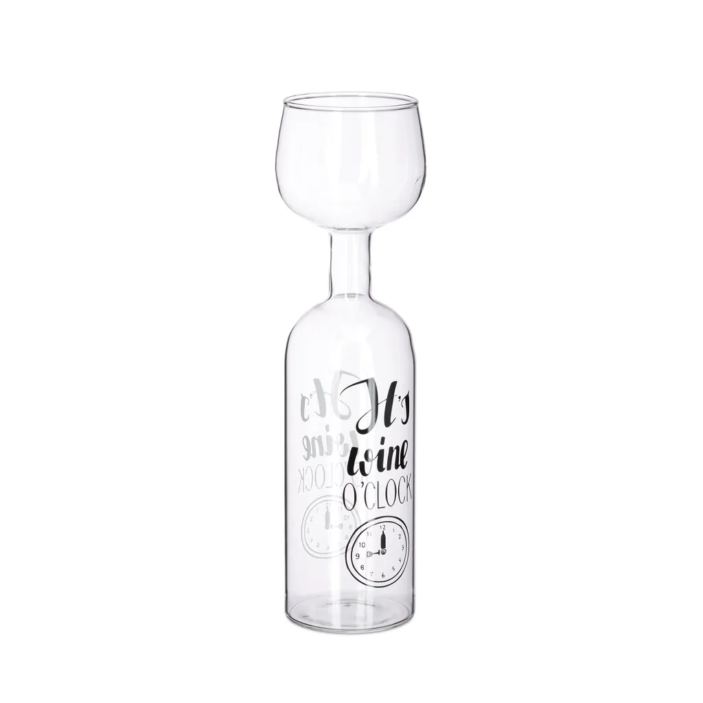 Relaxdays Weinflasche Glas Aufsatz 750 Ml – Bild 9