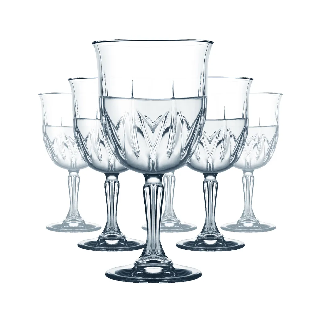 Pasabahce Weingläser Weinkelch Set 6 Gläser Wein Klar Rotweingläser Weißweingläser 270 Ml – Bild 2