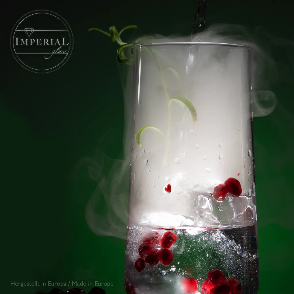 Trinkgläser Aus Glas 490ml (max. 550ml) Set 6 Teilig Wassergläser Groß – Bild 9