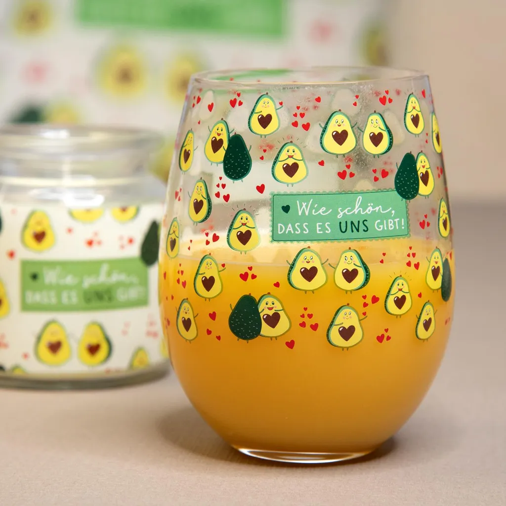 H:)PPY Life 47572 Trinkglas Avocado, 60 Cl, Konisch – Bild 5