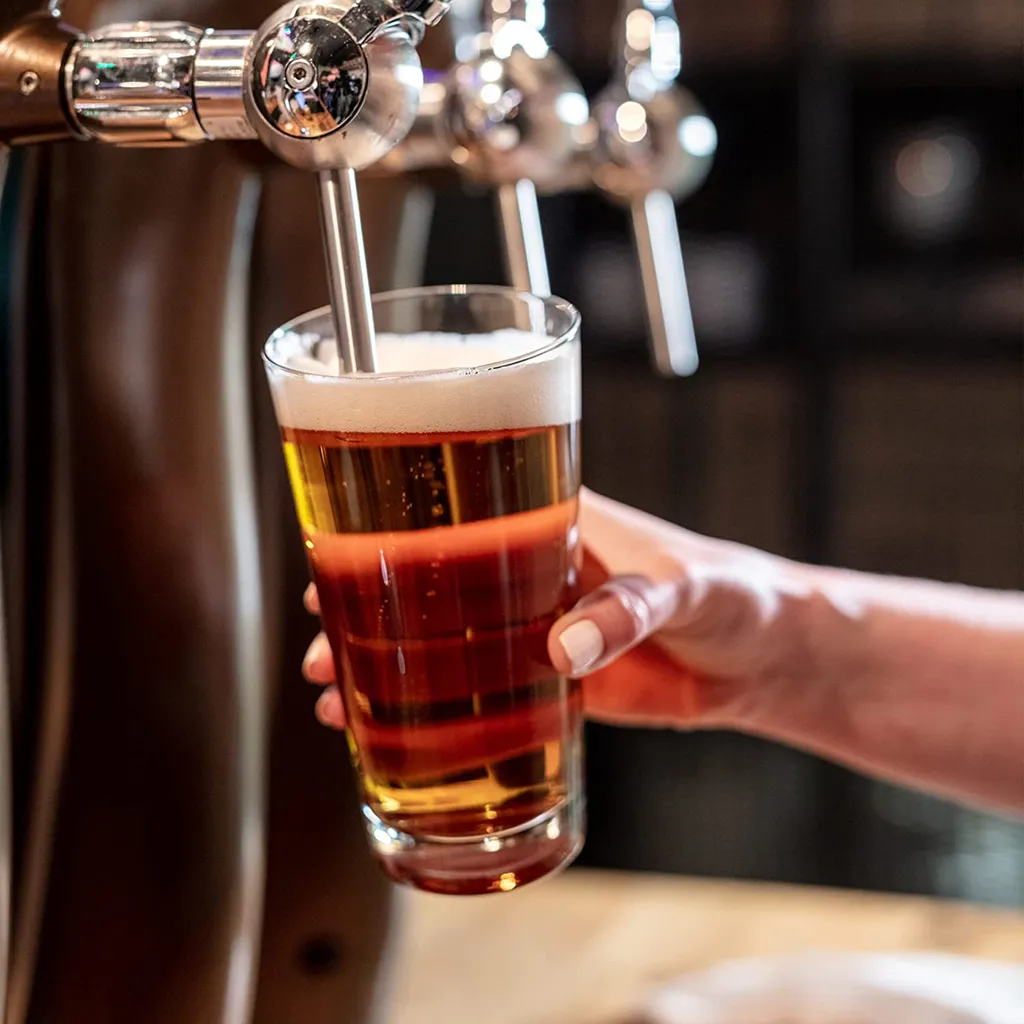 KROSNO Pure Weizen Biergläser, 6er-Set, 530 Ml – Bild 5