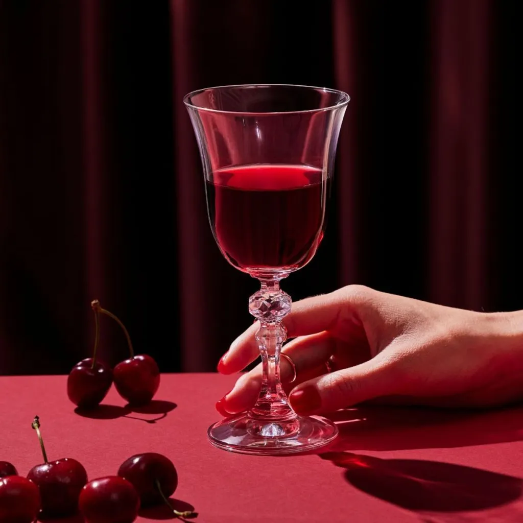 KROSNO Krista Kleine Rotweingläser, 6er-Set, 220 Ml – Bild 5