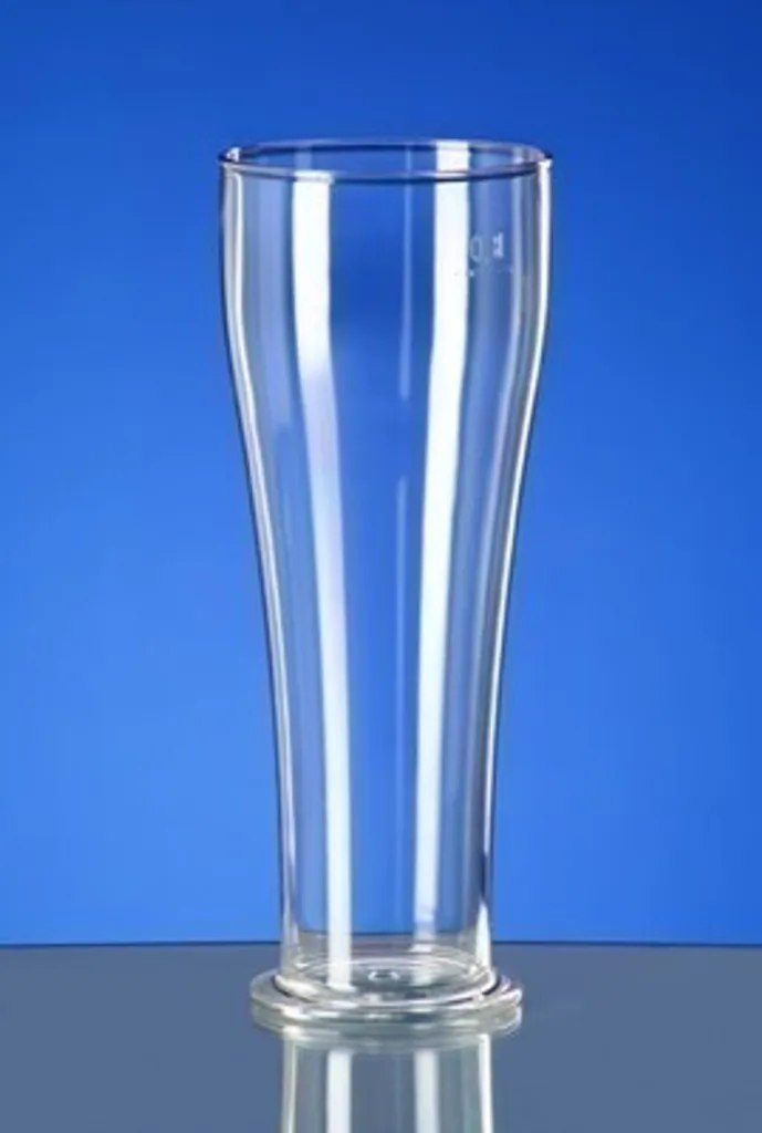 SET 53 St. Weizenbierglas 0,5l SAN Glasklar Kunststoff Spülmaschinen Fest, Lebensmittelecht – Bild 3