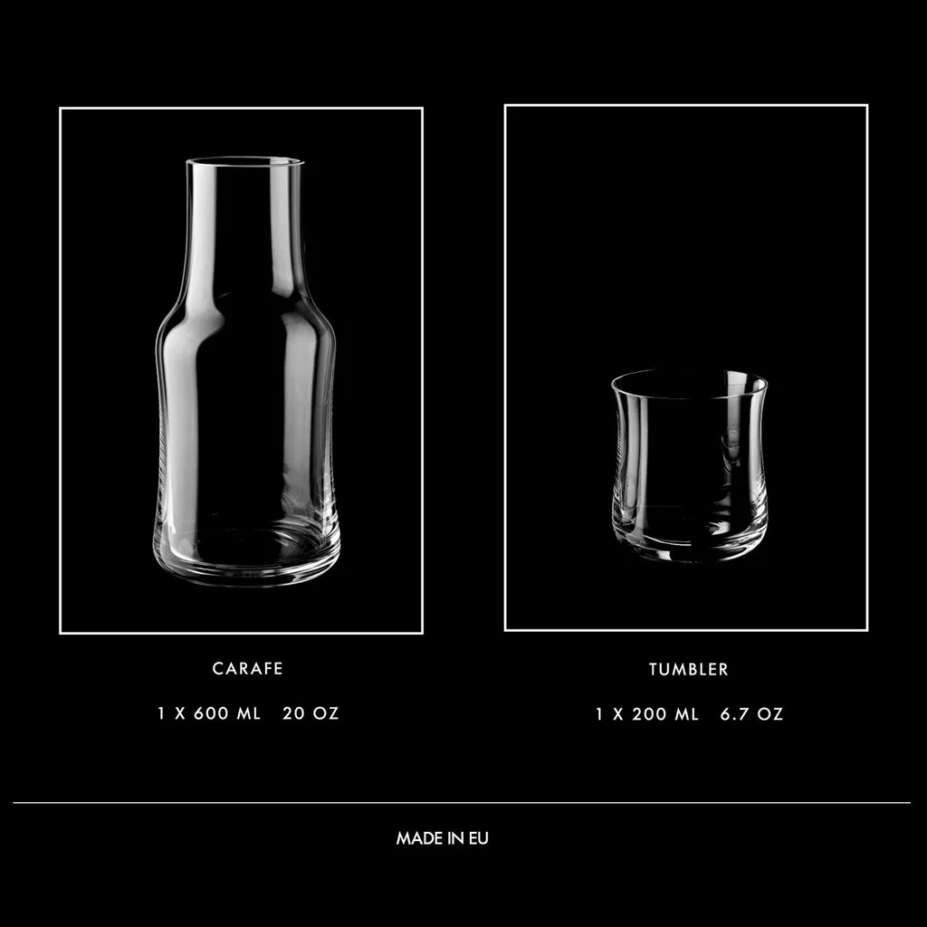 KROSNO Splendour Wassergläser Night-Set, 2er-Set, 600 Und 200 Ml – Bild 11