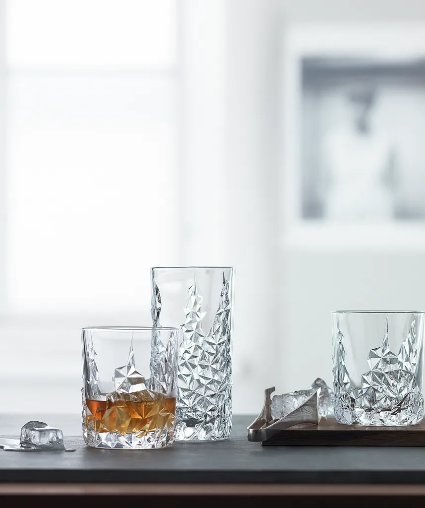 Nachtmann Whiskybecher Sculpture 365ml, Klar (4er Pack) – Bild 10