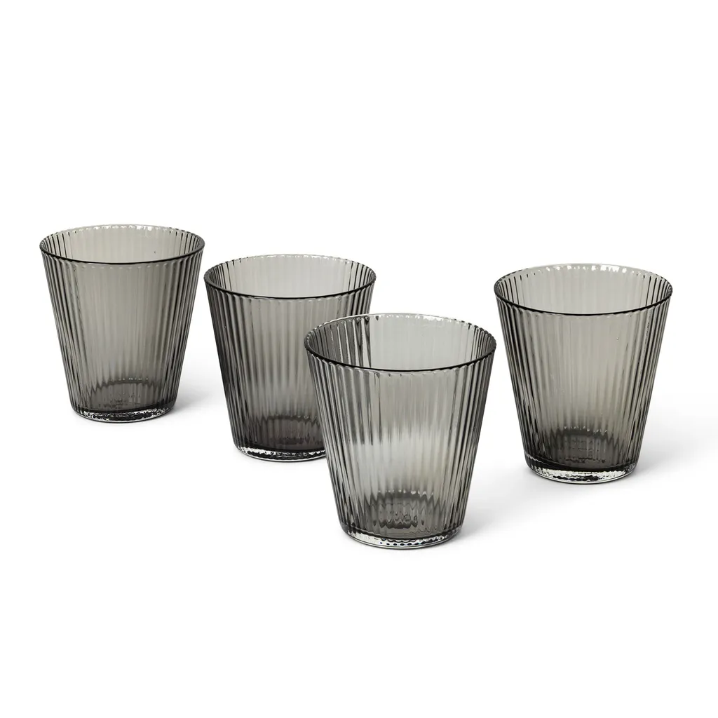 Rosendahl GRAND CRU MOUTHBLOWN Wassergläser 4-teilig Smoke