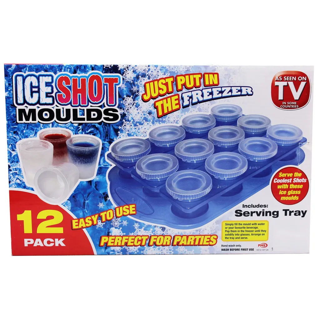 LALIZAS Eis Schnapsgläser 12er Partygläser Likörgläser Shotgläser Trinkgläser Eisgläser – Bild 2