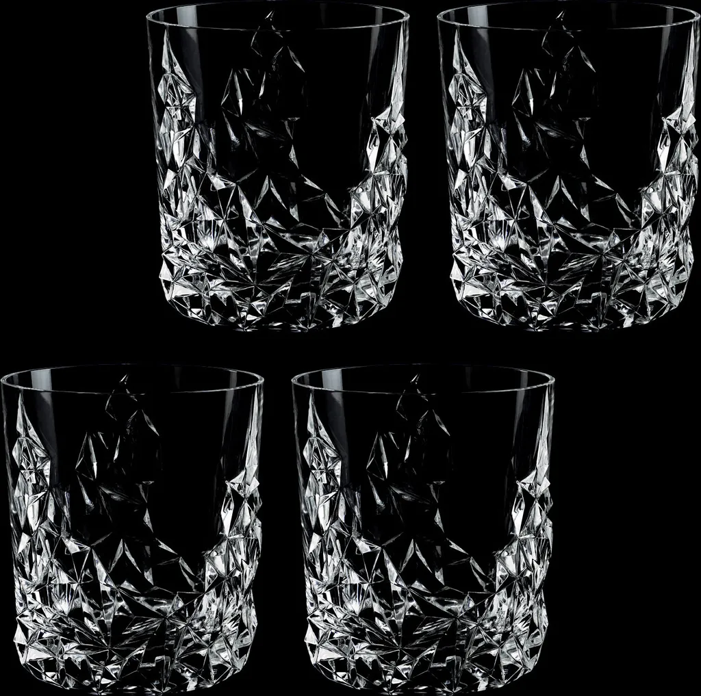 Nachtmann Whiskybecher Sculpture 365ml, Klar (4er Pack) – Bild 19