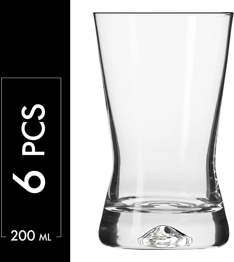 KROSNO X-Line Wassergläser, 6er-Set, 200 Ml – Bild 6