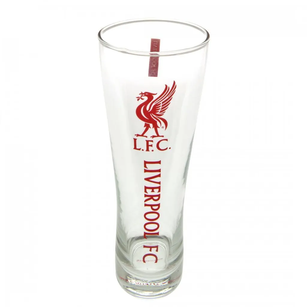 Liverpool FC - Bierglas TA2217 (Einheitsgröße) (Rot)